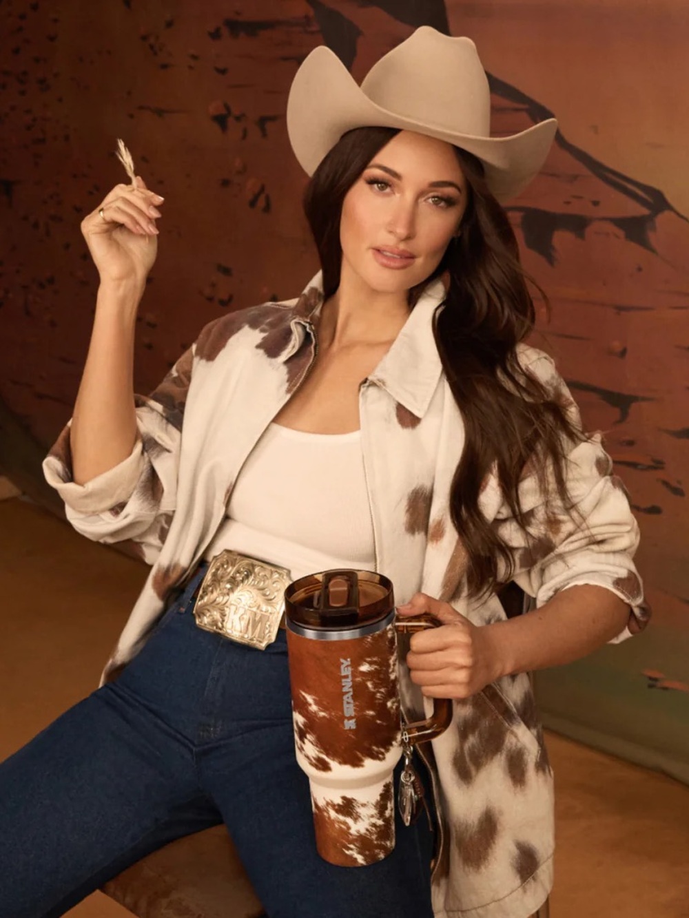 🤎🤍 Kacey Musgraves x Stanley 40oz Flip Straw Tumbler - Picture 12 of 13